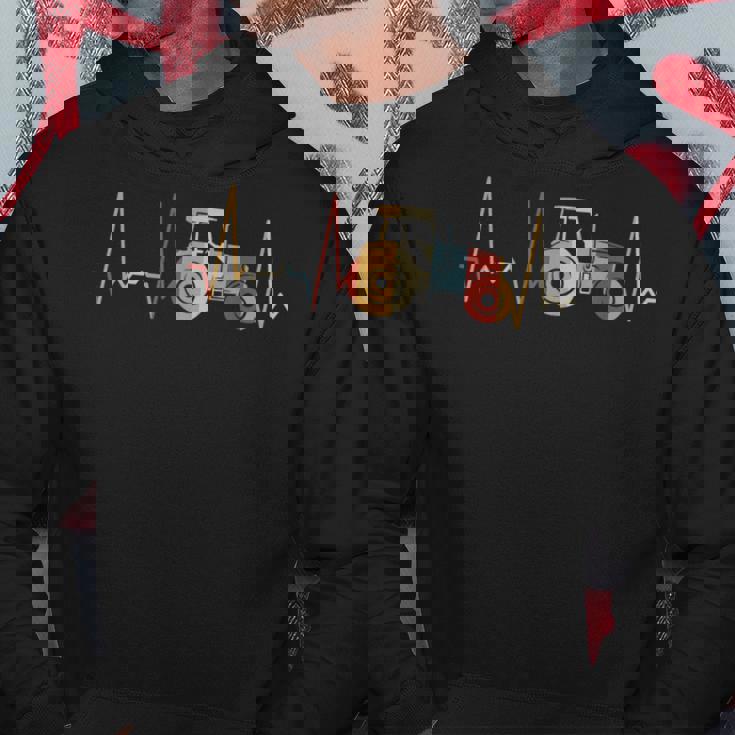 ハートビートトラクター パーカー 面白い贈り物