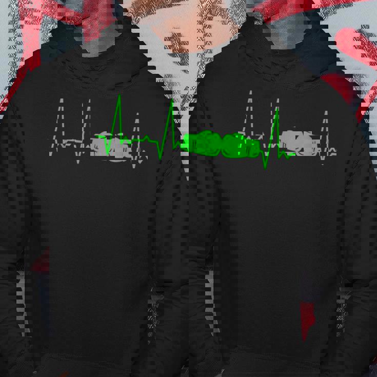 ハートビートボクシング パーカー 面白い贈り物