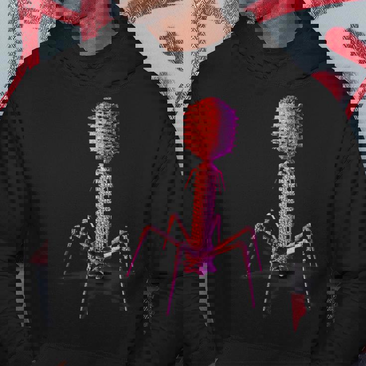 バクテリオファージ・ファージウイルス パーカー 面白い贈り物