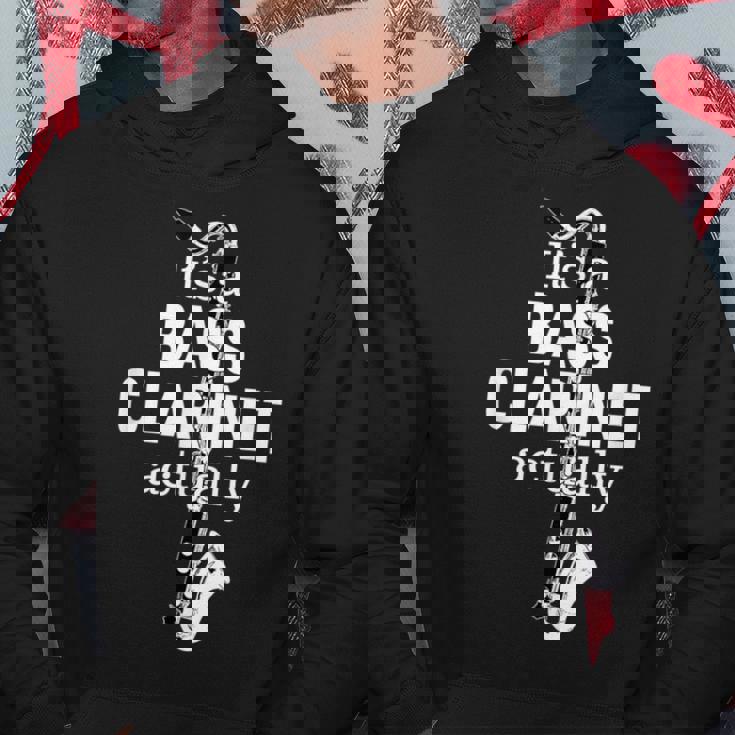 バスクラリネット奏者のためのクラリネットユーモア 面白いバスクラリネット Bass Clarinet パーカー 面白い贈り物