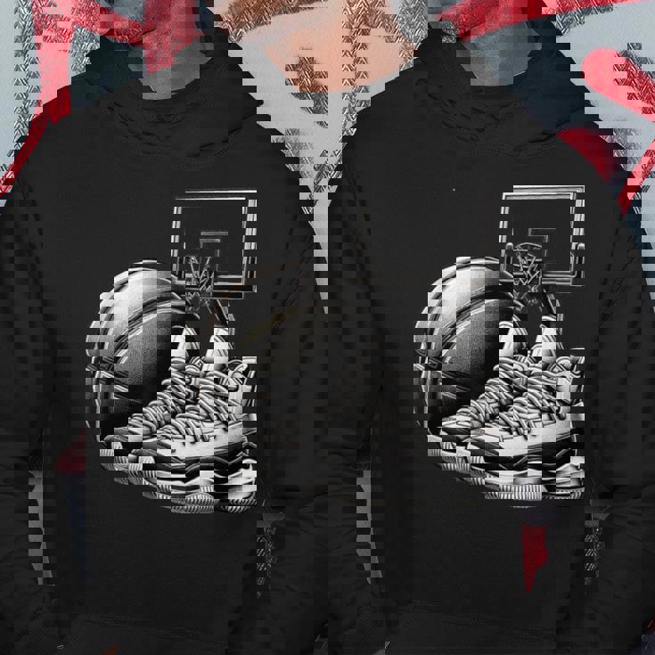 バスケットボール選手の夢 スニーカー ボール スラムダンク パーカー 面白い贈り物