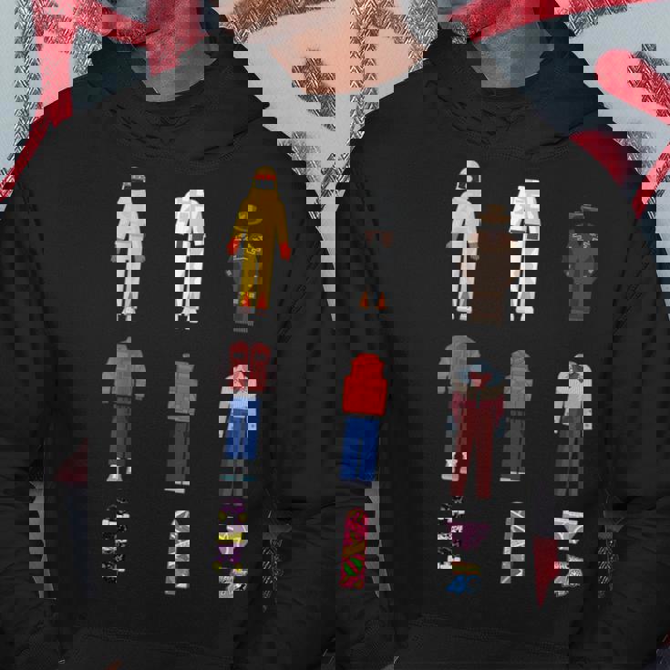 バック・トゥ・ザ・フューチャー 40周年記念の象徴的な衣装 パーカー 面白い贈り物