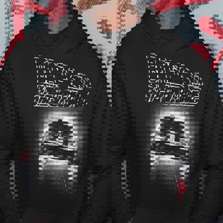 バック・トゥ・ザ・フューチャー デロリアン・フライング・アウェイ パーカー 面白い贈り物