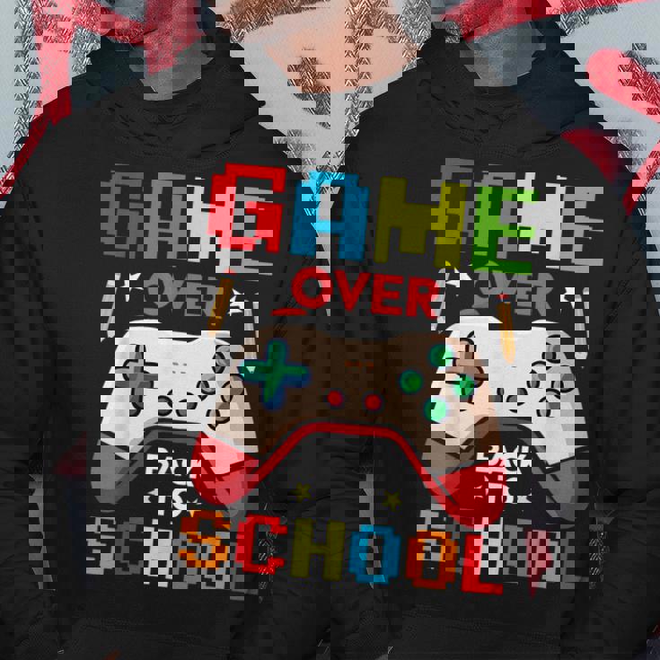 バック・トゥ・スクール-ゲームオーバーバック・トゥ・スクール パーカー 面白い贈り物