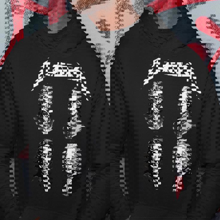 バッハ ベートーヴェン ショパン モーツァルト 面白い クラシック音楽 作曲家 パーカー 面白い贈り物