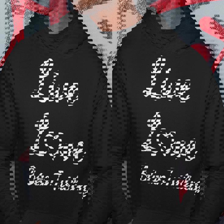 バトントワラー ライブ・ラブ・バトントワリング パーカー 面白い贈り物