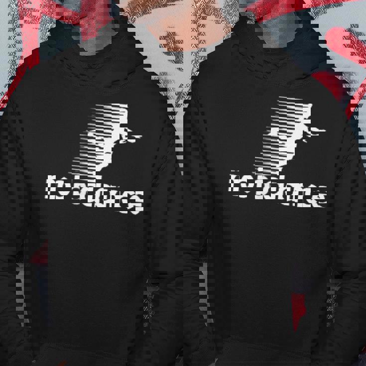 バランスが取れない スポーツとユーモアのための面白いパロディデザイン パーカー 面白い贈り物