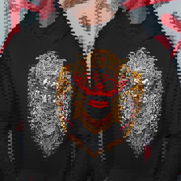 バリ島 バロンマスク バリの神話 邪悪な魔女 神殿 悪魔の女王 ガルダ 神 インドネシア 古い習慣 お土産 ウブド 伝統 パーカー 面白い贈り物