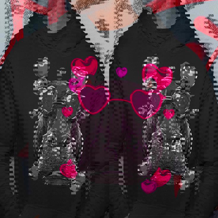 バレンタイン カバ シャツ かわいい カバ 動物 カバ 恋人 パーカー 面白い贈り物