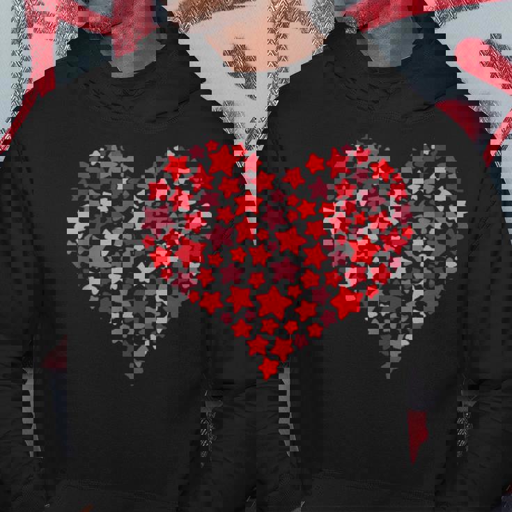 バレンタインデーのプレゼント かわいいラブハート スター カップルalentine's Day Cute Love パーカー 面白い贈り物