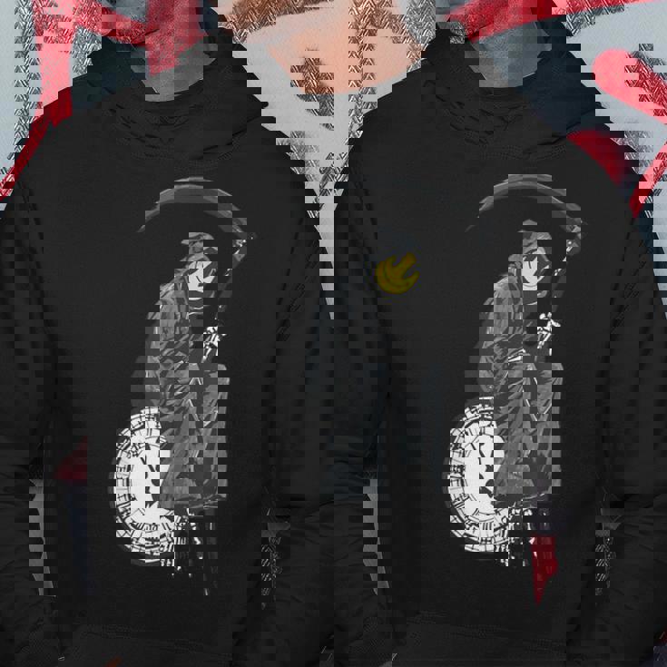 バンクシーの死神時計 パーカー 面白い贈り物