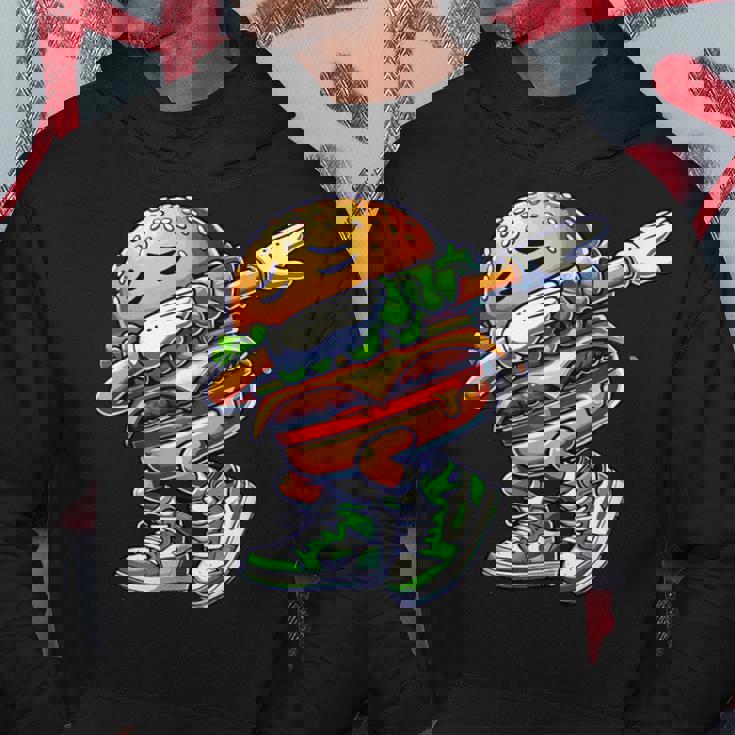 バーガー ダビング チーズ バーガー デイダンス 面白い ハンバーガー パーカー 面白い贈り物