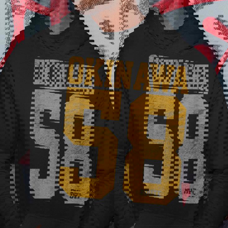 バーシティスタイル 沖縄 日本 パーカー 面白い贈り物