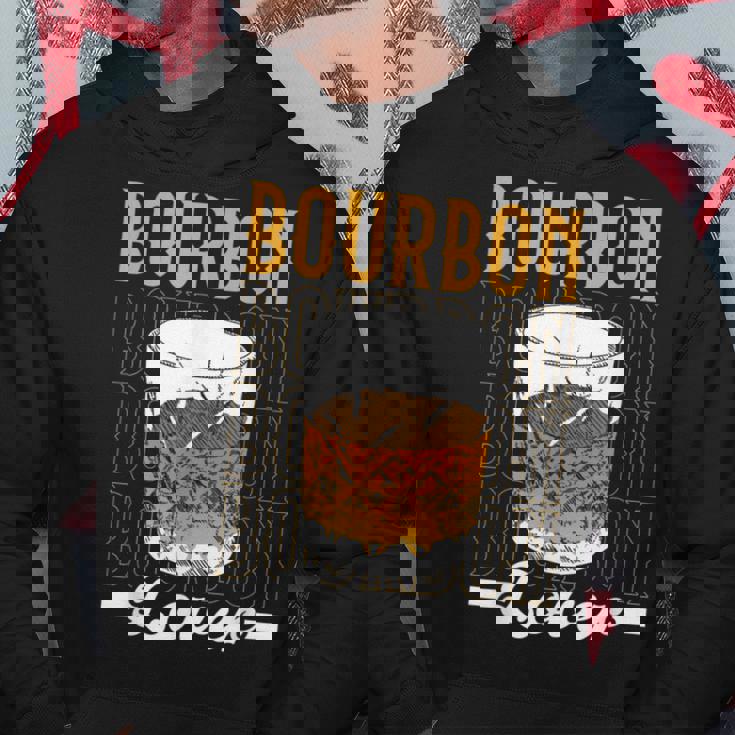 バーボンラバー 恋人 酒飲み 飲酒 ドリンク バーボン パーカー 面白い贈り物