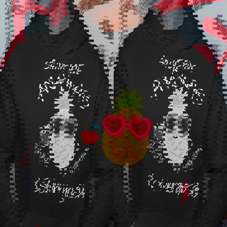 パイナップル サングラス アロハ ビーチ ハワイアン ハワイ パーカー 面白い贈り物