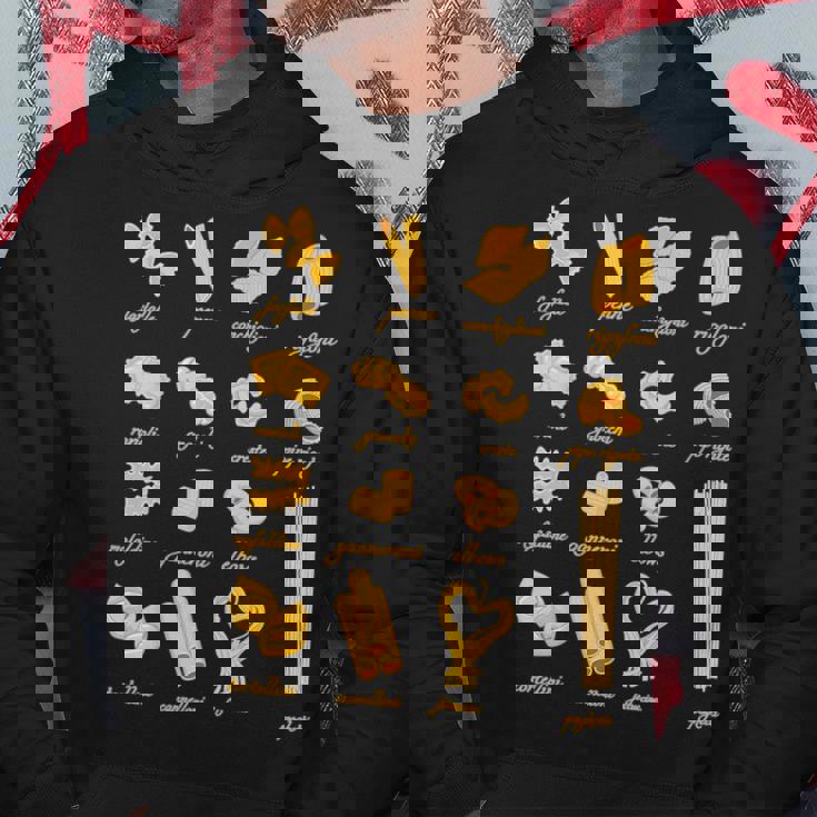 パスタタイプの麺スパゲッティ、ペンネ、トルテリーニ、ファルファッレ パーカー 面白い贈り物