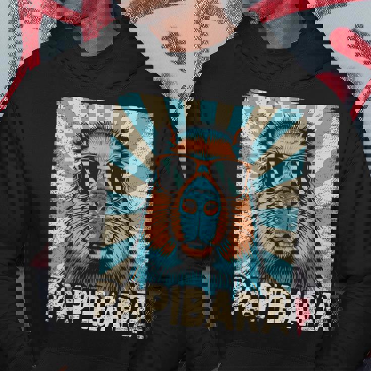 パピバラ おもしろカピバラ 最高のお父さん 父の日 カピバラ パーカー 面白い贈り物