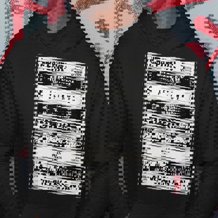 ヒップホップアーティスト カセット オールドスクールラップ パーカー 面白い贈り物