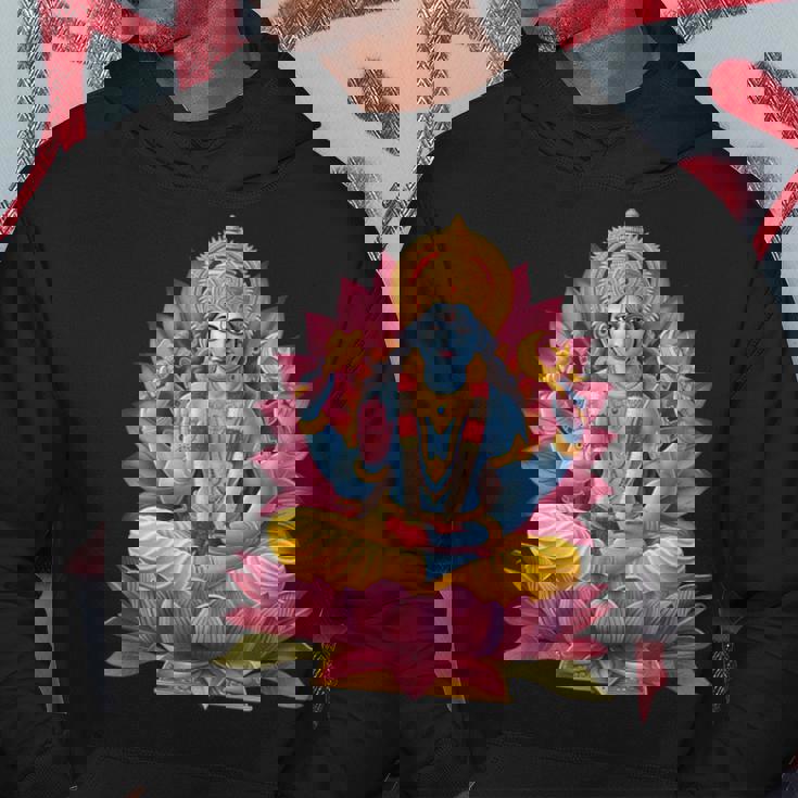 ヒンドゥー教の神ヴィシュヌ ヴィシュヌ ヒンドゥー教 守護の象徴 パーカー 面白い贈り物