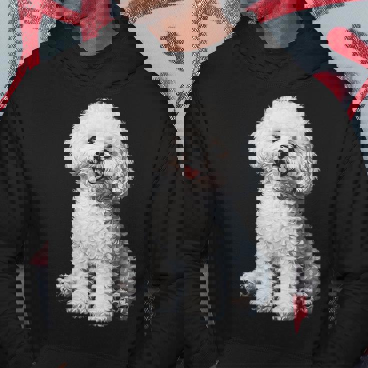 ビションフリーゼ 犬 モチーフ ペット イラスト ビションフリーゼ パーカー 面白い贈り物