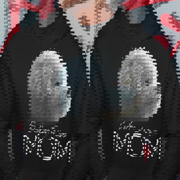 ビション・フリーゼ ママ パーカー 面白い贈り物