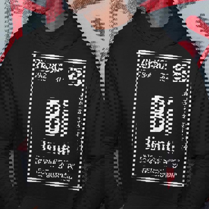 ビスマスエレメント白 パーカー 面白い贈り物