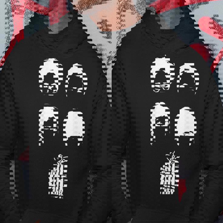 ビッグバン理論 ロゴ グループ ヘアショット パーカー 面白い贈り物