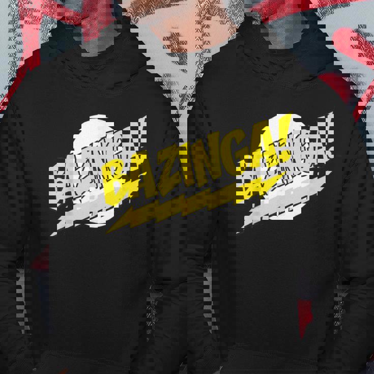 ビッグバン理論ロゴ Bazinga パーカー 面白い贈り物