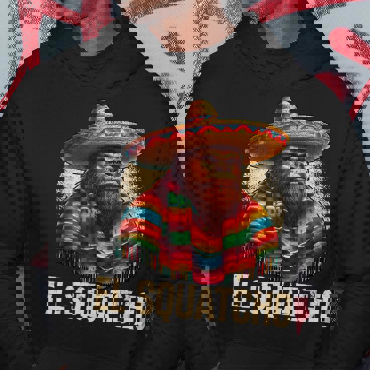 ビッグフット エル・スクワッチョ 面白い 南西メキシコ ソンブレロ パーカー 面白い贈り物