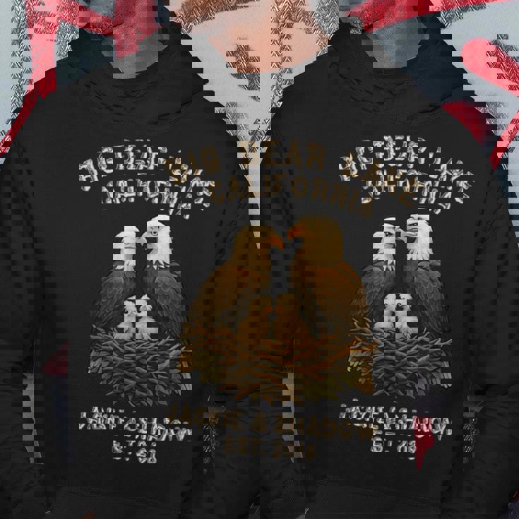 ビッグ・ベアー・レイク・カリフォルニア・イーグルスジャッキー・アンド・シャドウ パーカー 面白い贈り物