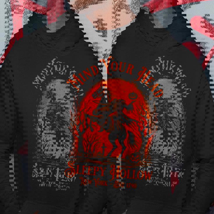 ビンテージマインドユアヘッドスリーピーホローヘッドレスホースマン パーカー 面白い贈り物