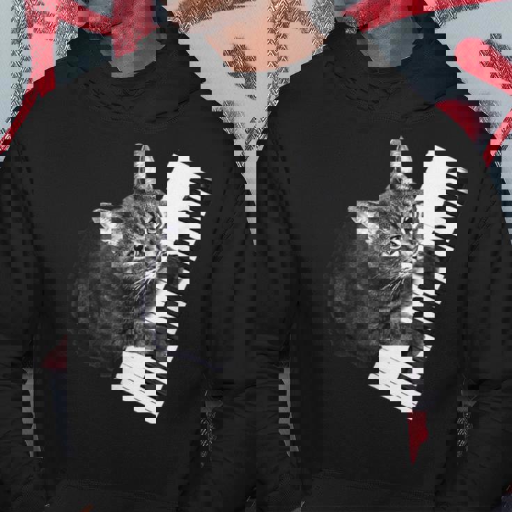 ピアノ 猫 パーカー 面白い贈り物