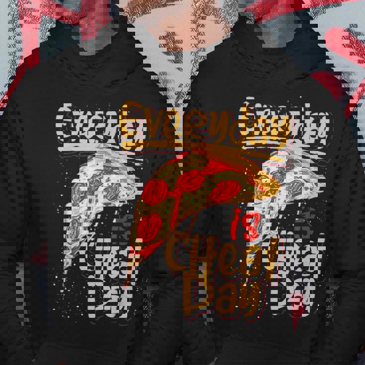 ピザ 美味しい食べ物 恋人 炭酸 不健康なダイエット チートデー パーカー 面白い贈り物