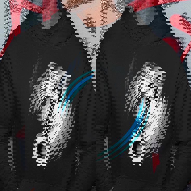 ピストンパワー 車愛好家のためのダイナミックエンジンデザイン パーカー 面白い贈り物