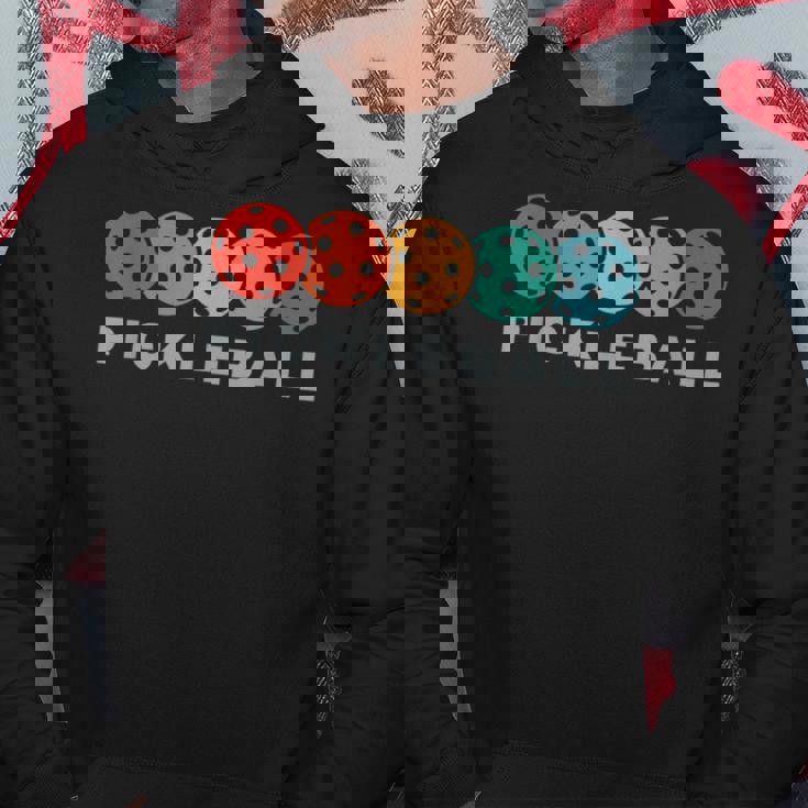 ピックルボール プレーヤー レトロなピックルボール パーカー 面白い贈り物