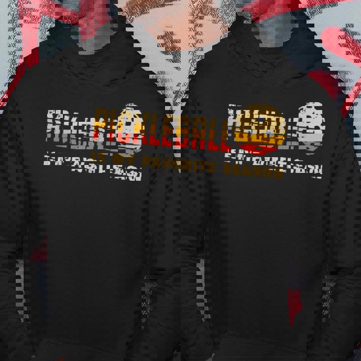 ピックルボールは私の好きな季節 面白いピックルボール パーカー 面白い贈り物