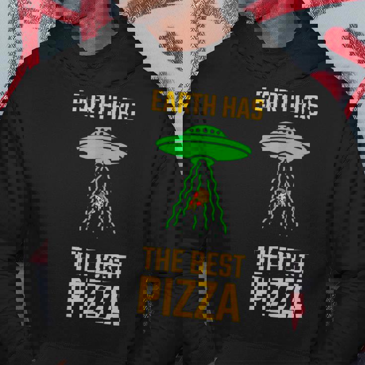 ファニー Ufoピザスペース 宇宙人 地球外生物 パーカー 面白い贈り物