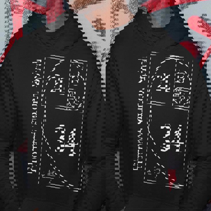 ファニー フィボナッチ ゴールド スパイラル オタク 数学教師 ギフト パーカー 面白い贈り物