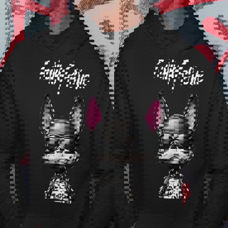 ファニーキャットグラフィック ファンキーネコストリート メンズ レディース キッズ パーカー 面白い贈り物