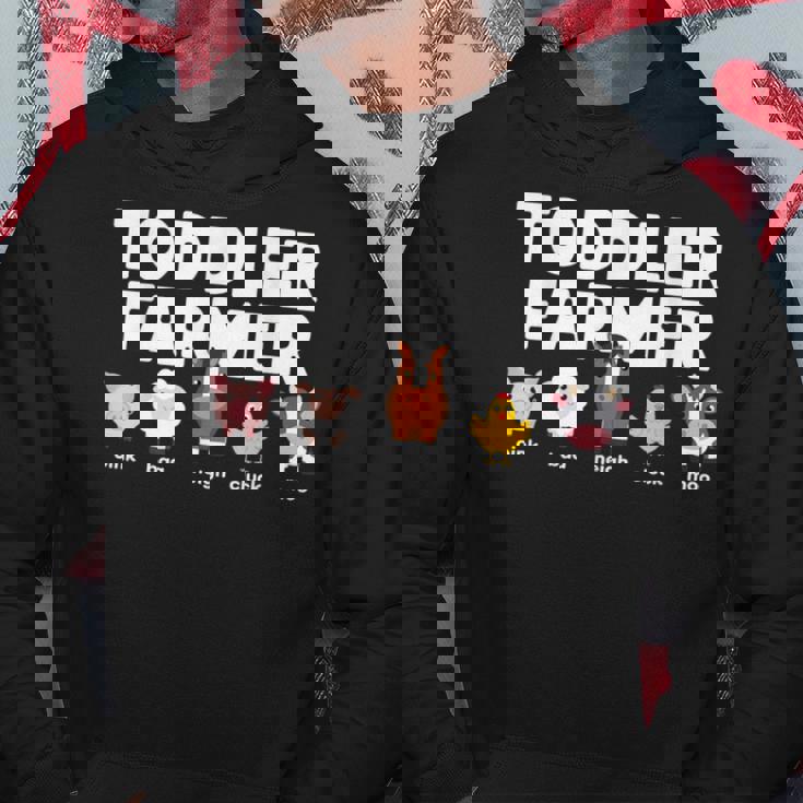 ファームアニマルサウンドoink Baa Neigh Cluck Moo 幼児農家 パーカー 面白い贈り物