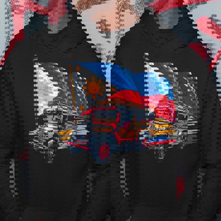 フィリピン国旗 誇り高きフィリピン土産 フィリピンジープニー パーカー 面白い贈り物