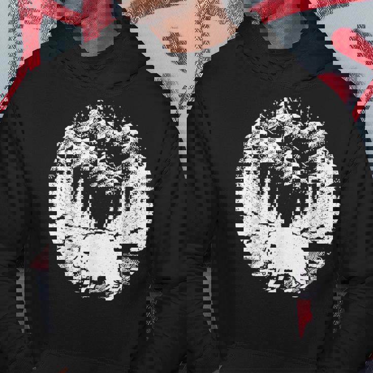 フォレストマウンテンの面白いスクオンク 星 Cryptid 内向性 パーカー 面白い贈り物