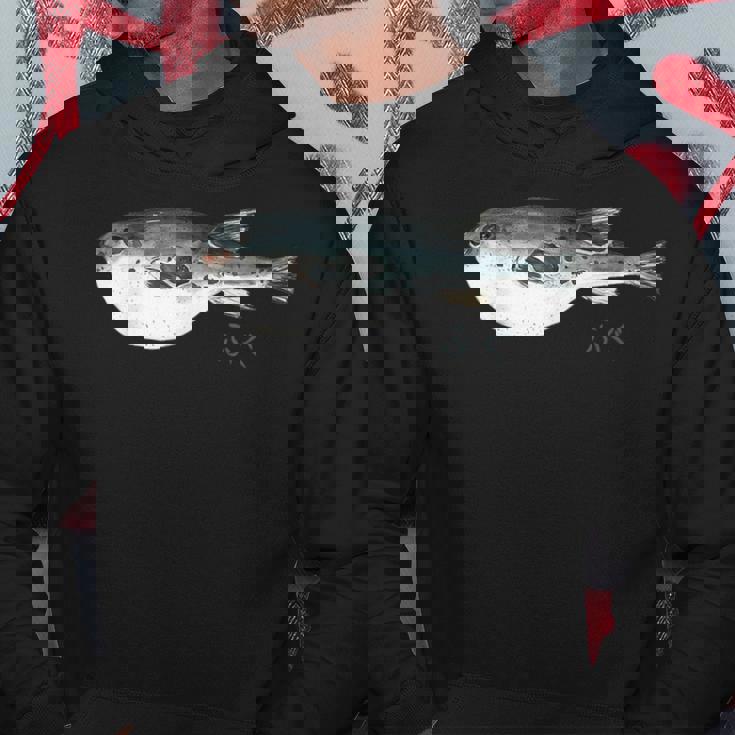 フグ 漁師デザイン 海洋愛好家向け パーカー 面白い贈り物