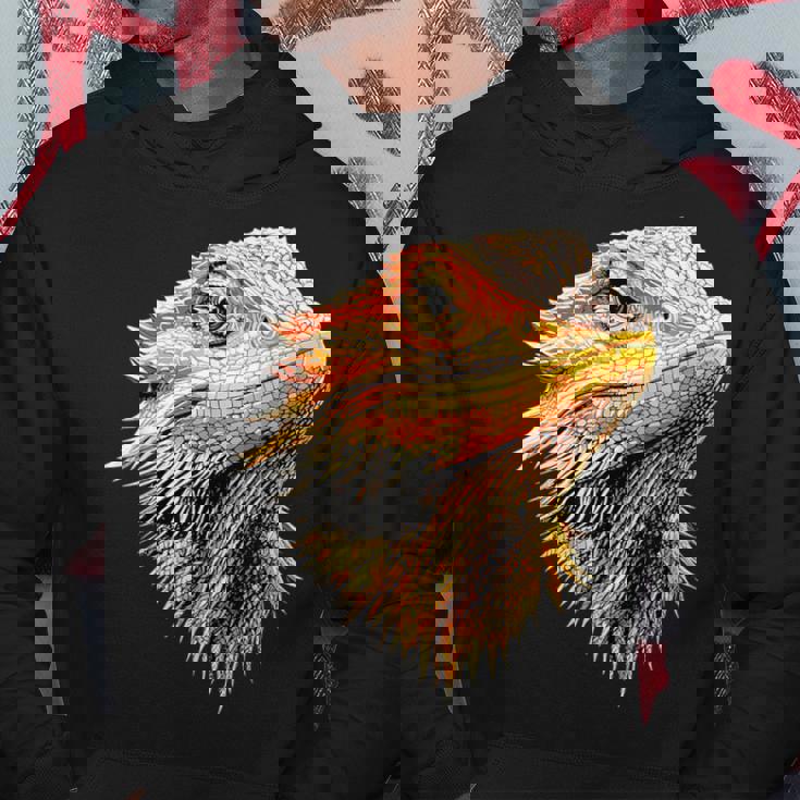 フトアゴヒゲトカゲ ポゴナ フトアゴヒゲトカゲ かわいいフトアゴヒゲトカゲ パーカー 面白い贈り物