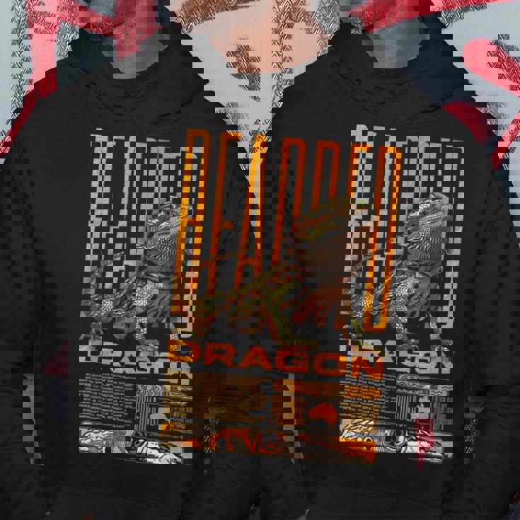 フトアゴヒゲトカゲ 爬虫類キーパー ビアディ トカゲ ストリートウェア パーカー 面白い贈り物