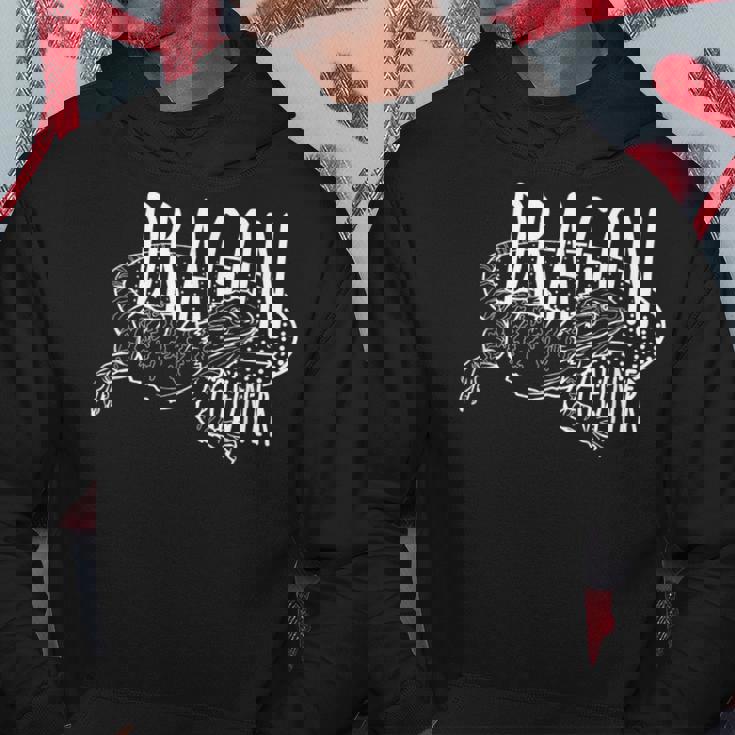 フトアゴヒゲトカゲのオーナー爬虫類飼育者 パーカー 面白い贈り物