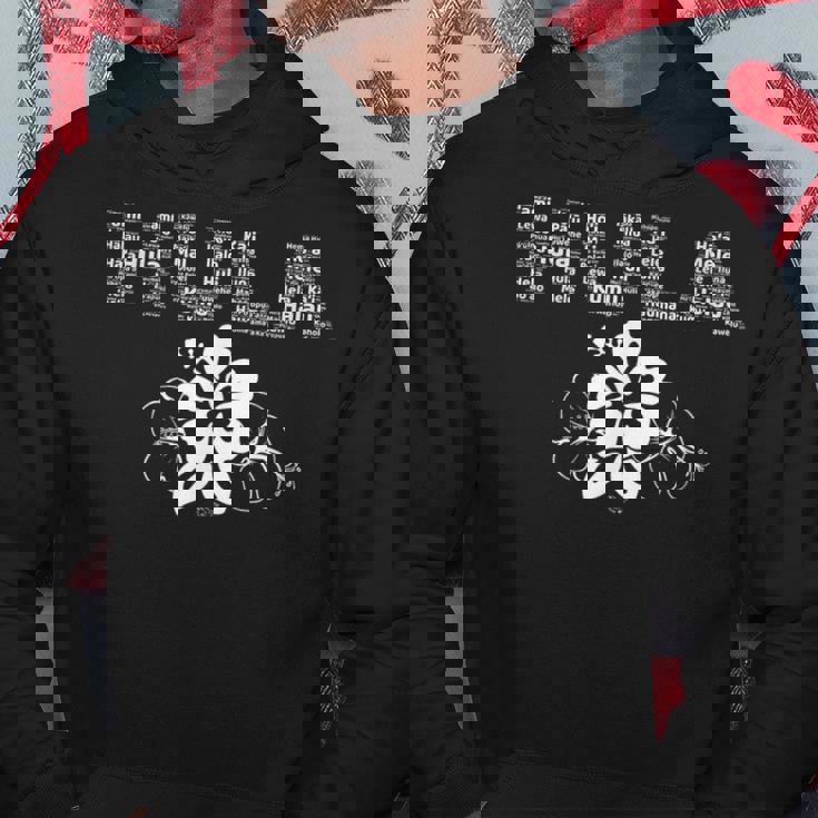 フラダンスステップ ハワイアンギフト パーカー 面白い贈り物