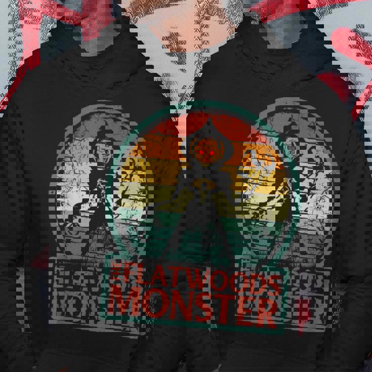 フラットウッズモンスター、レトロエイリアンブラクストン郡ウェストバージニア州クリプティッド パーカー 面白い贈り物