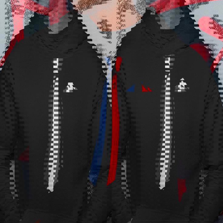 フランス国旗 偽物 ネクタイ パーカー 面白い贈り物