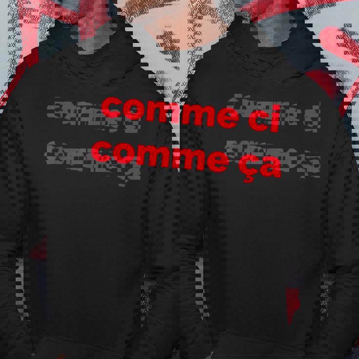 フランス語フレーズ コーム Ci Comme Ça 有名なフランスギフト パーカー 面白い贈り物